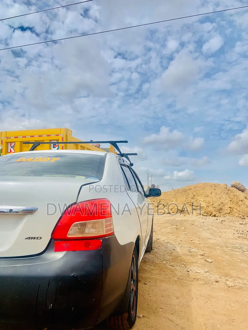 Toyota Belta 2010 White
