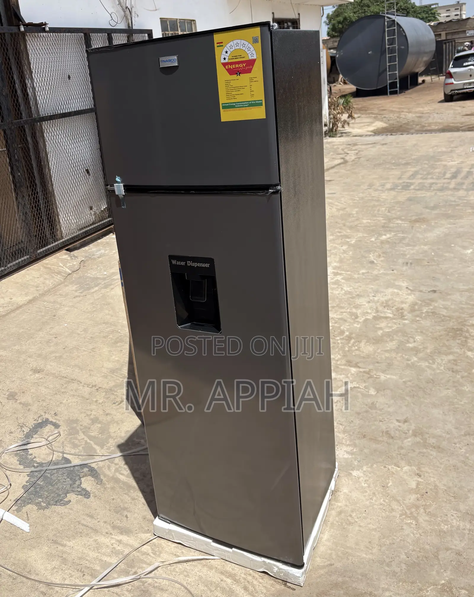 Get Premium Nasco 280l Electric Refrigerator(Gray) 