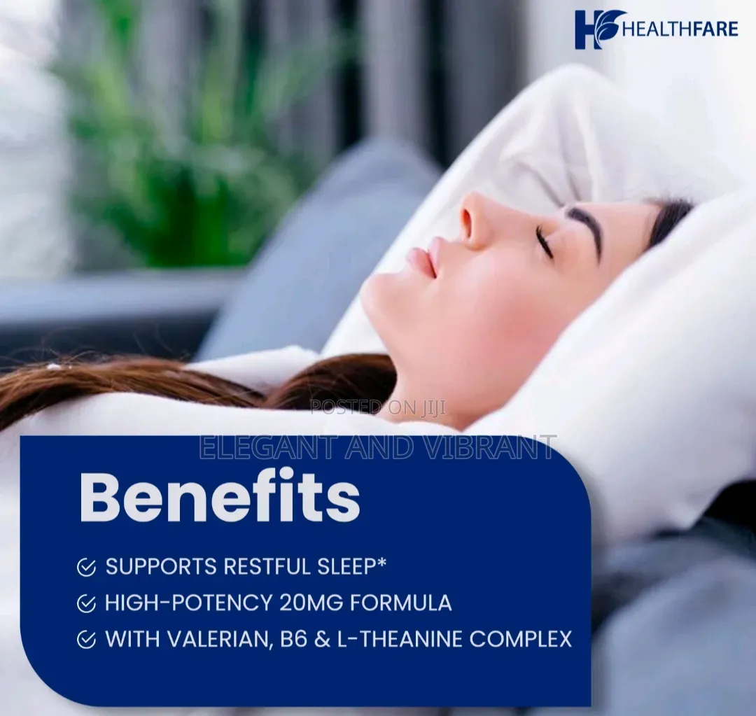 Melatonin 20mg 150 Caps With L-Theanine, Valerian Root Vitamin B6