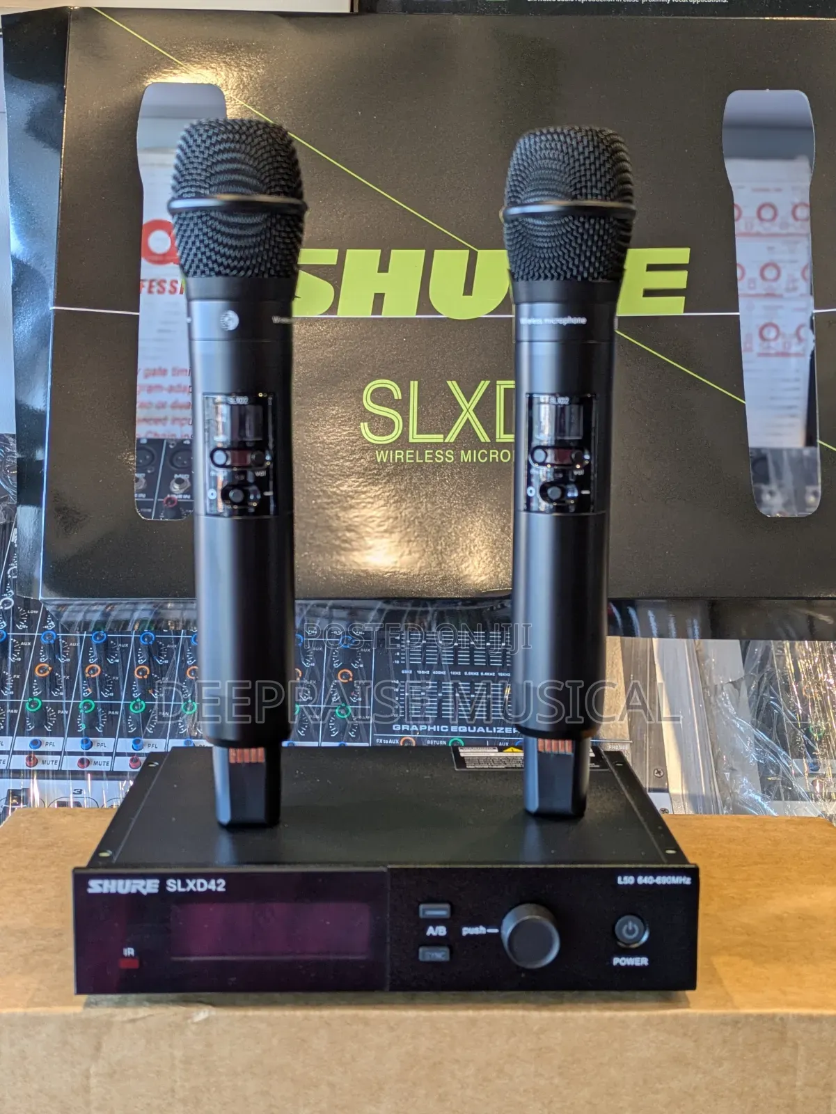 Shure SLX-D2 Dual Wireless Microphone