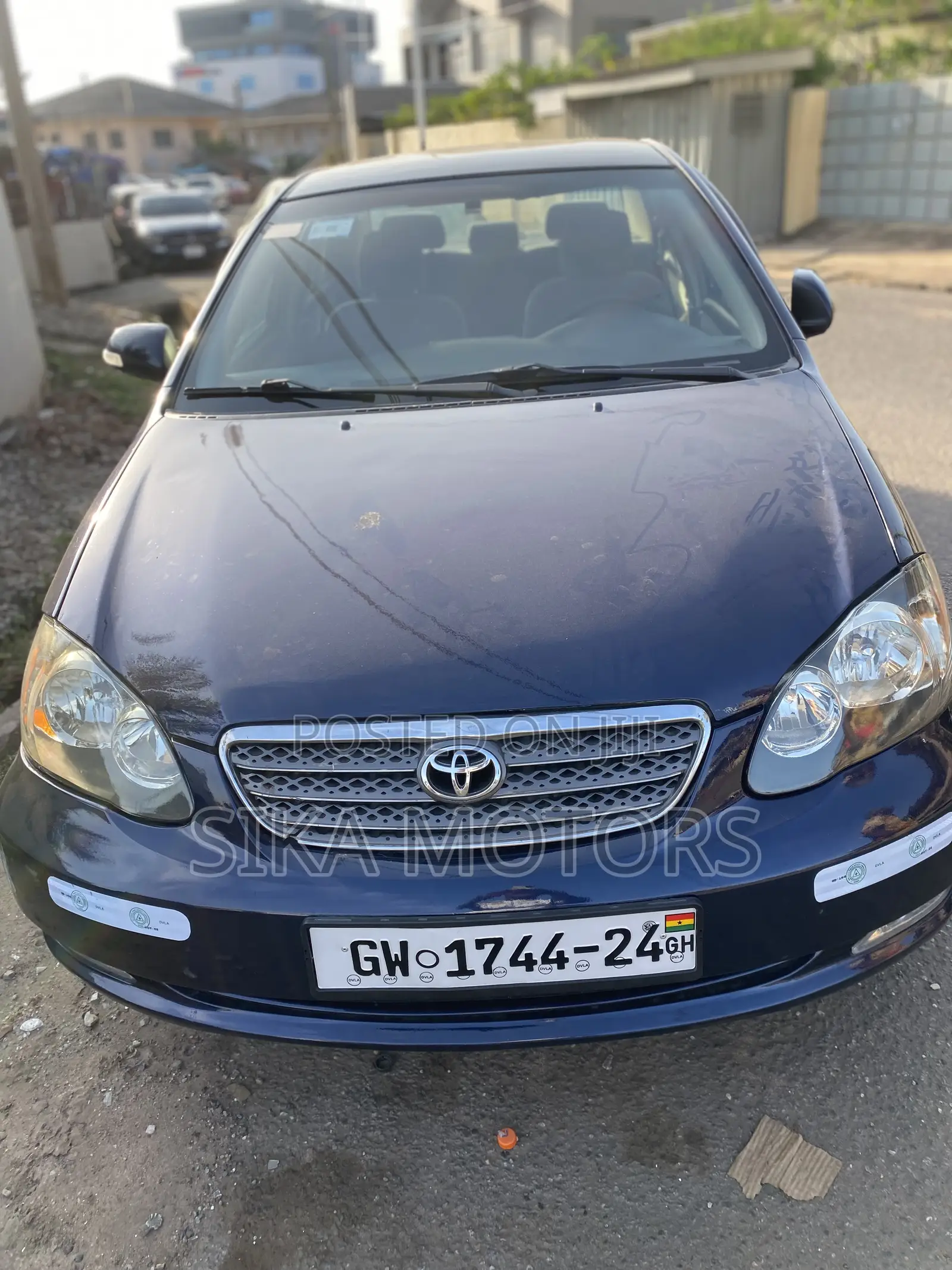 Toyota Corolla 2007 Blue