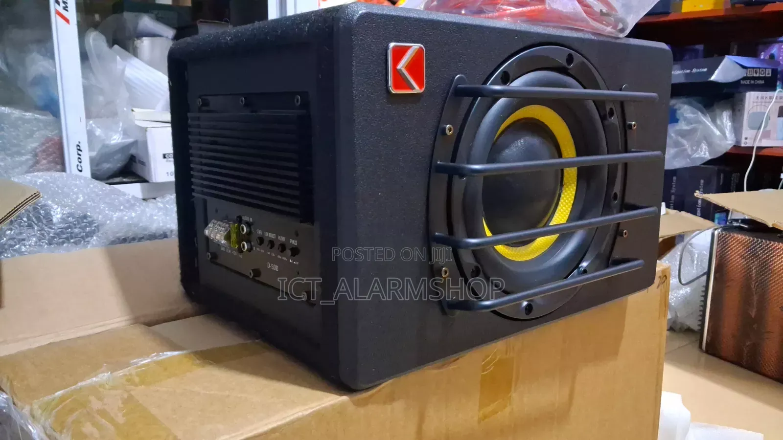Car Subwoofer Double Coil Bass Sound