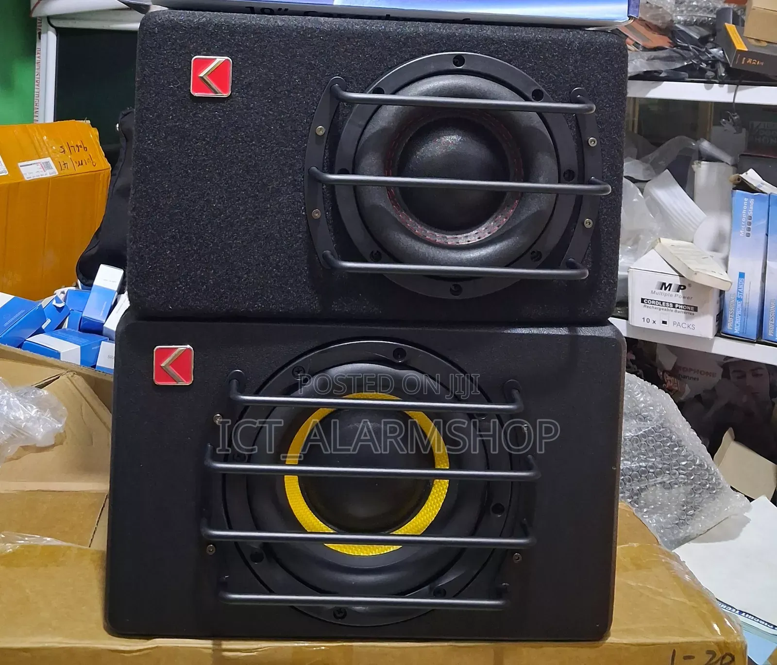 Car Subwoofer Double Coil Bass Sound