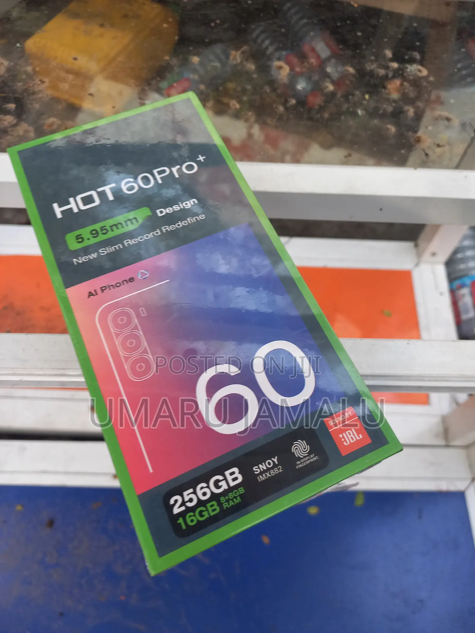 New Infinix Hot 60 Pro+ 256 GB Black