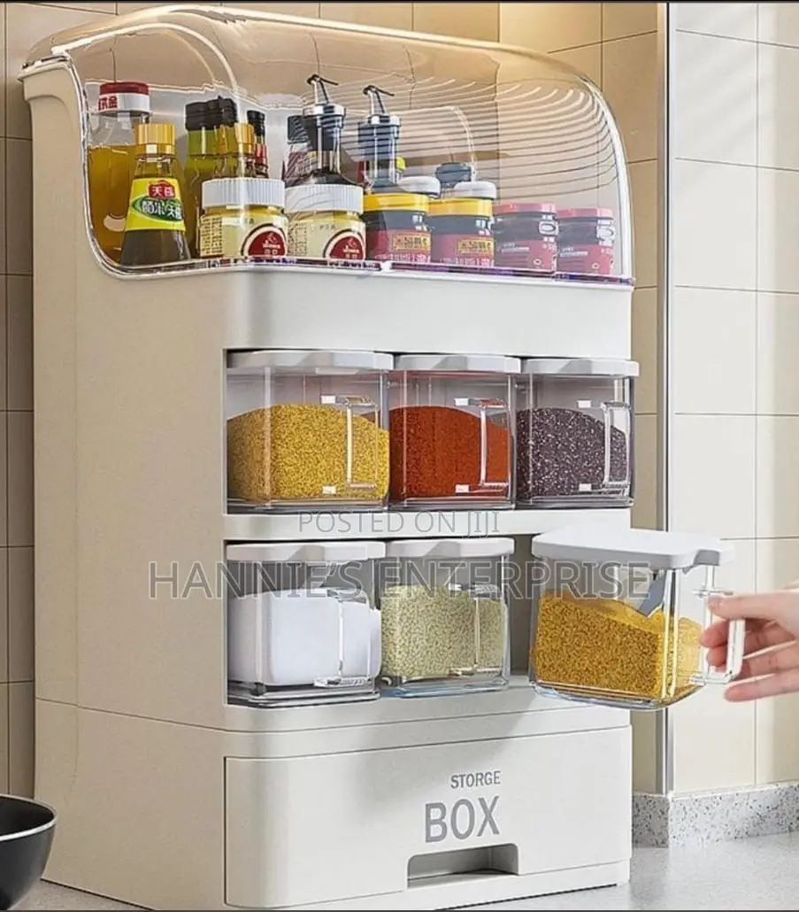 Multi Layer Spice Rack Organizer