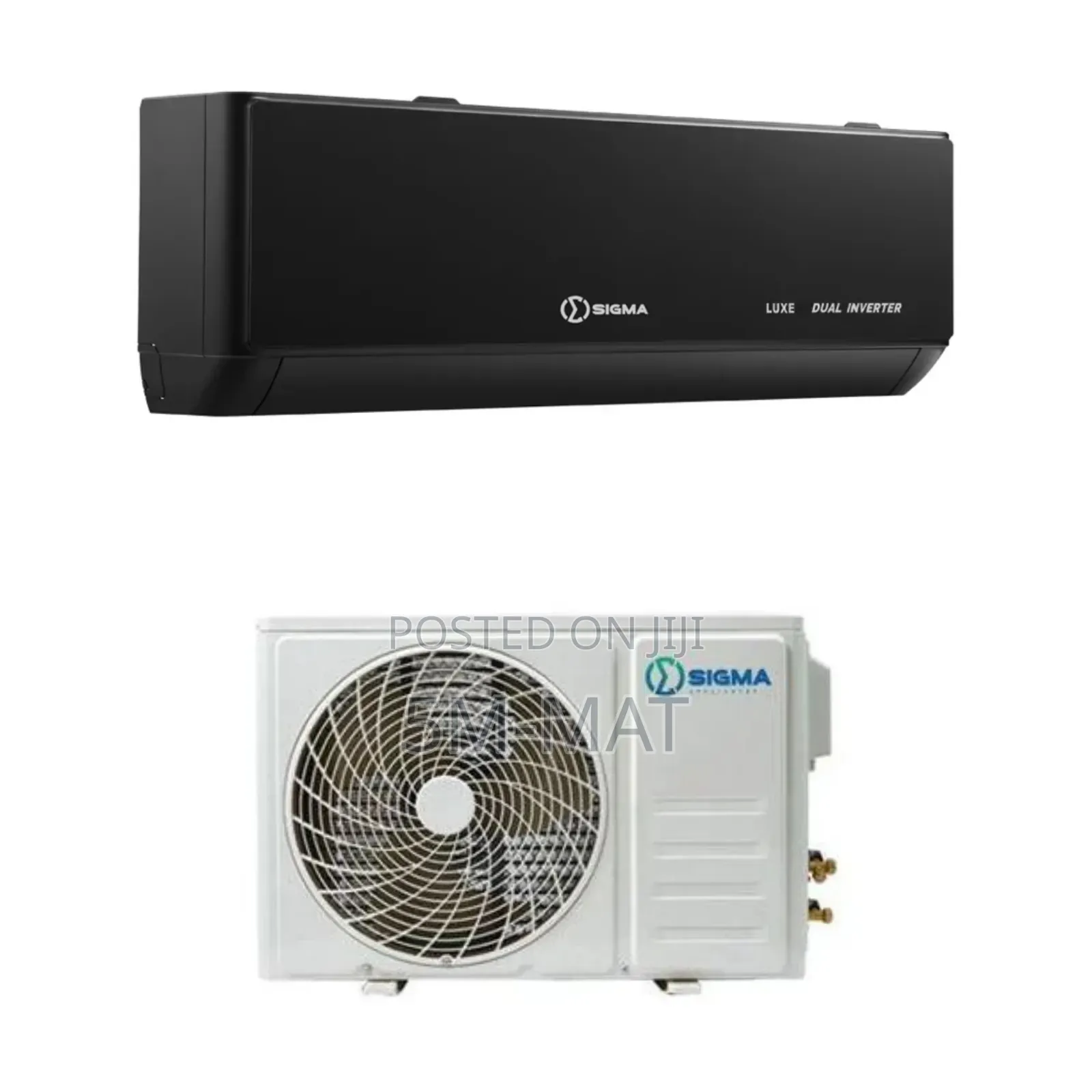 Black Mirror Sigma 1.5hp Air Conditioner R410 Gas Luxe S (Sac-T12lx)