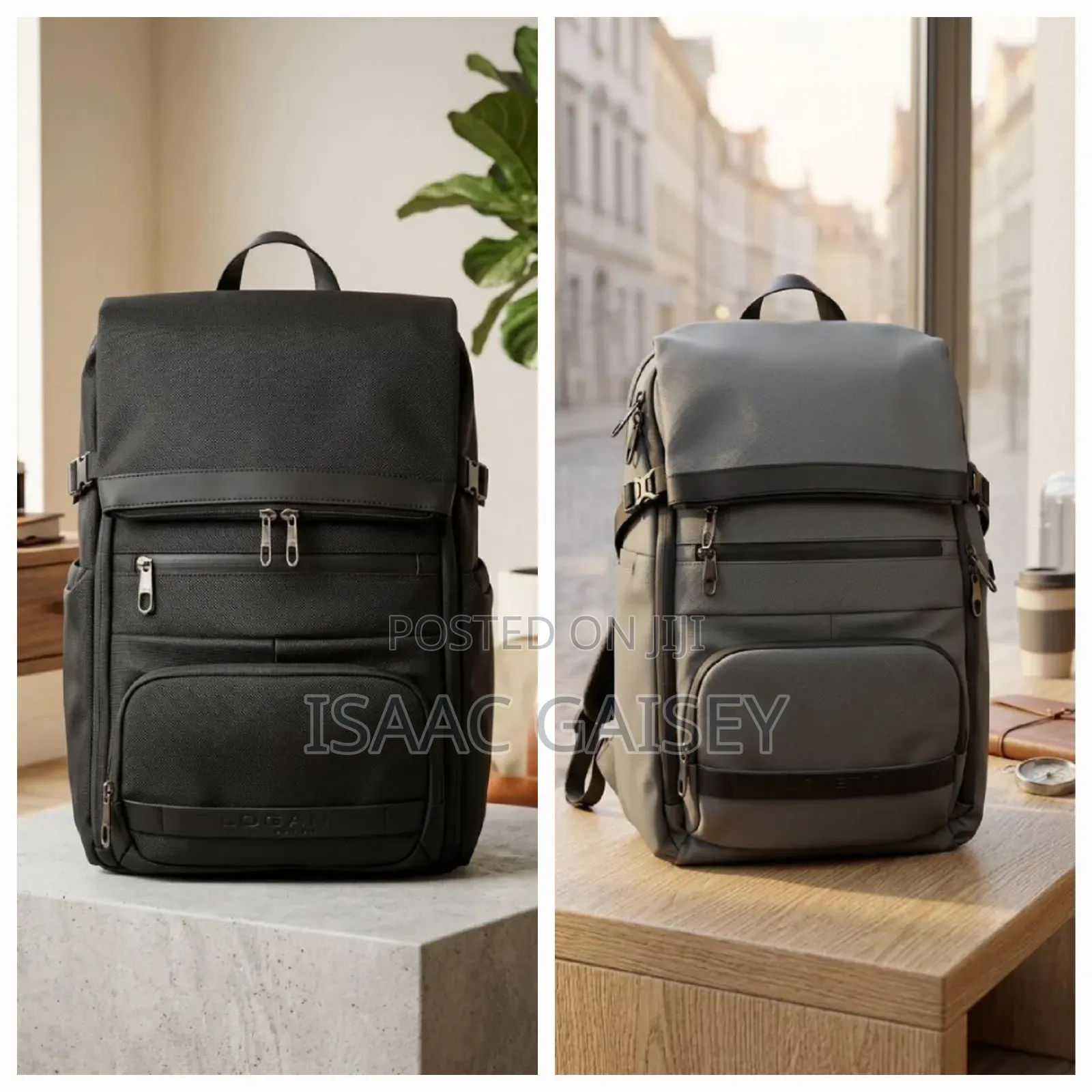 Premium Quality Leather Laptop Compartment Backpacks