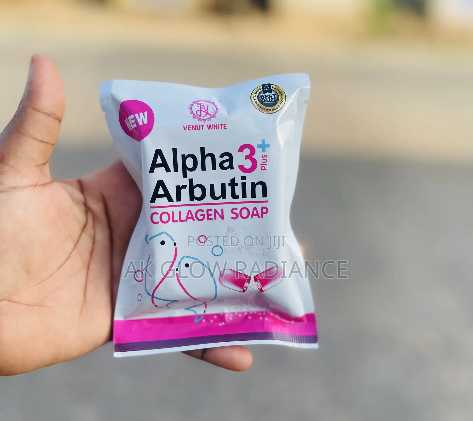 Alpha Arbutin Collagen Soap