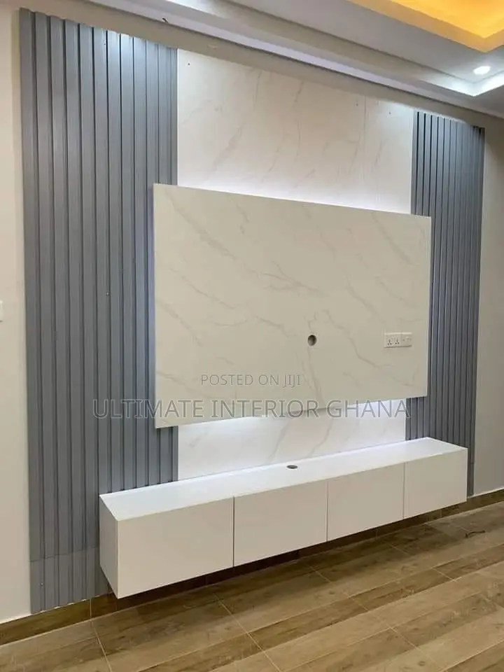 Tv Console (With Panels)