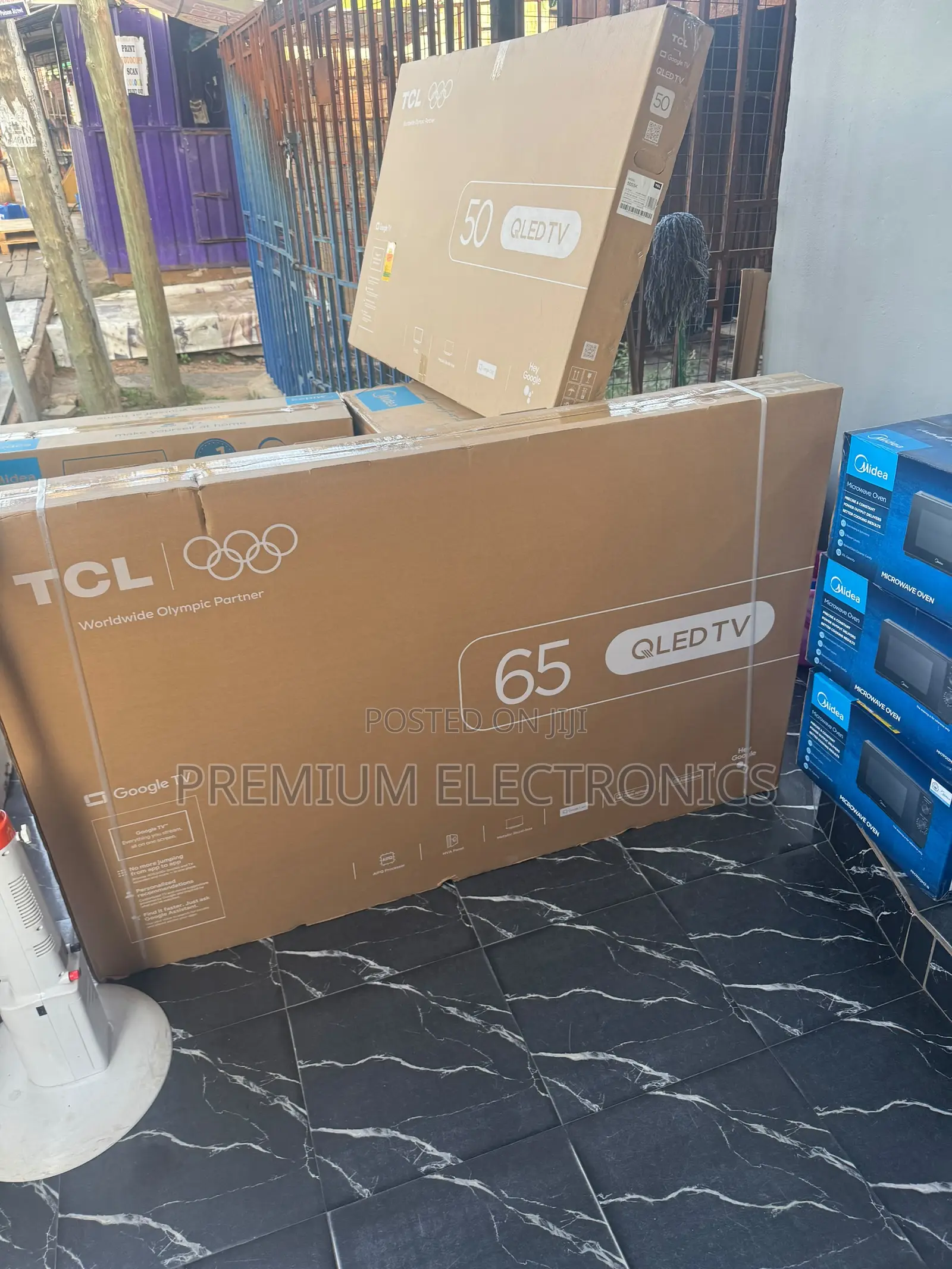 TCL 2026 New 65" Qled Uhd 65t6d Google Smart Tv Hdr++