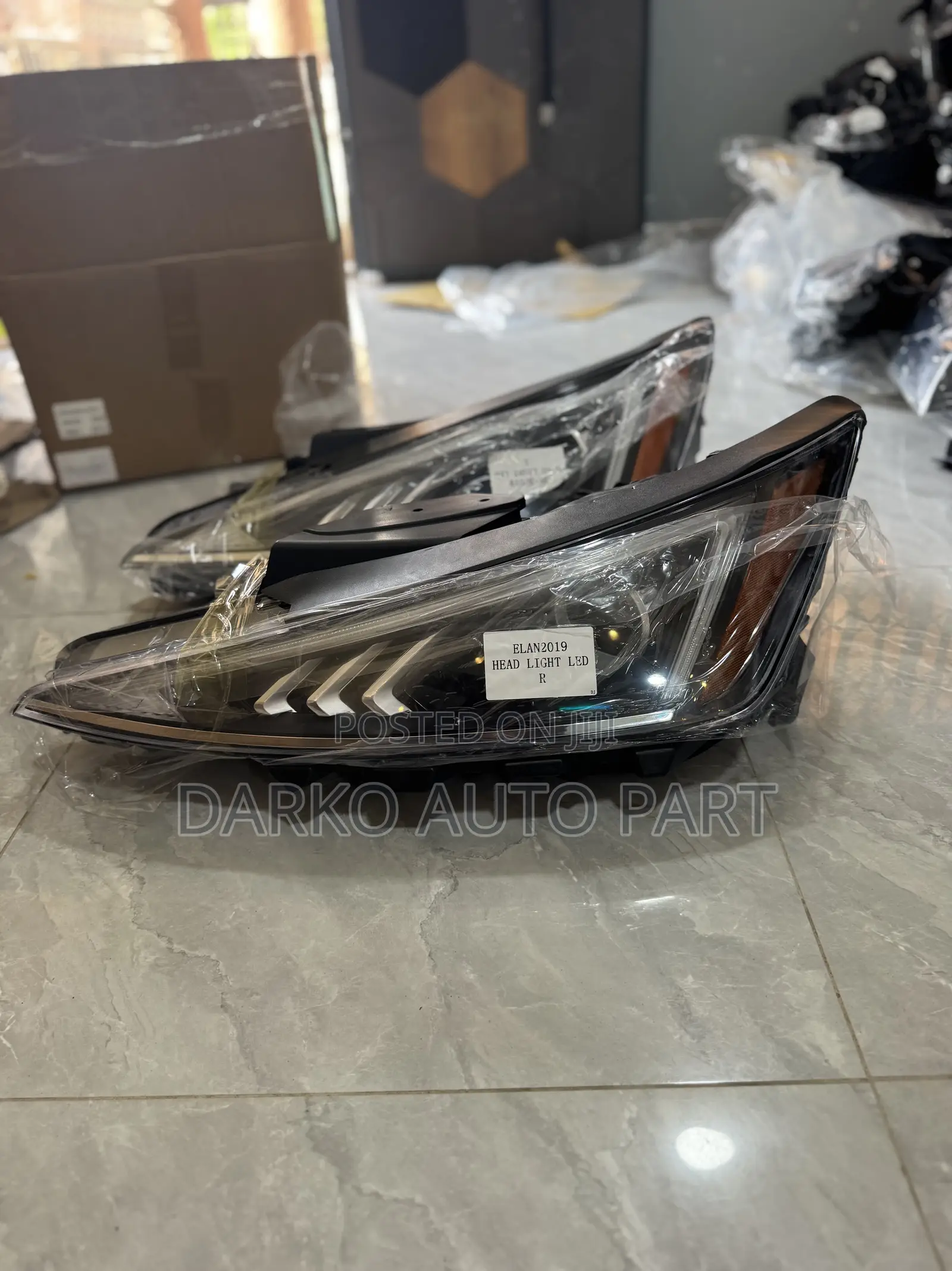 Hyundai Elantra 2019-2020 Headlights Led Available