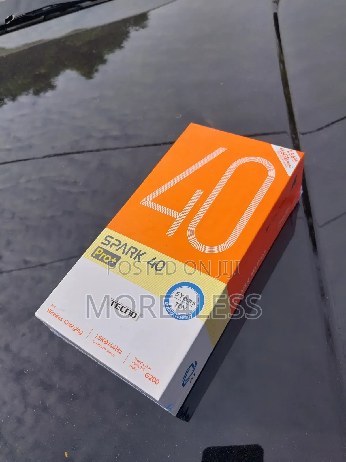 New Tecno Spark 40 Pro+ 256 GB Black