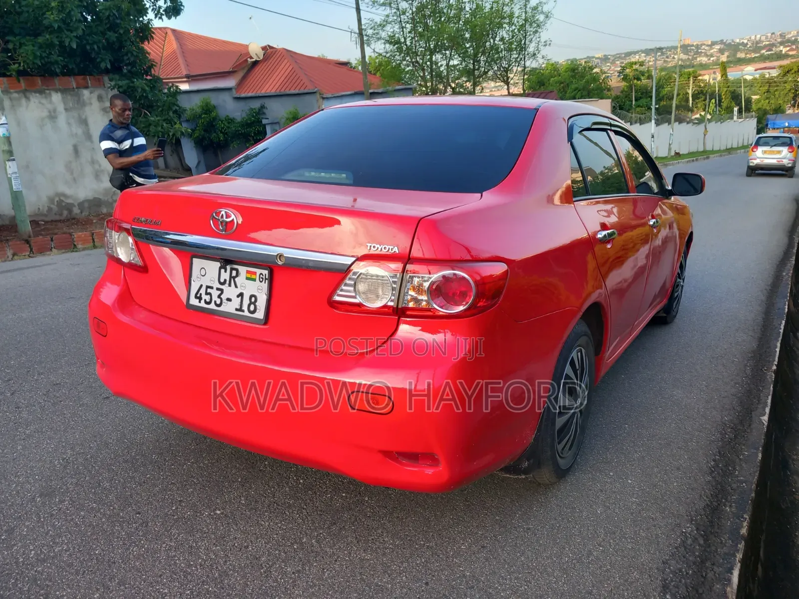 Toyota Corolla LE 4dr Sedan (1.8L 4cyl 4A) 2011 Red