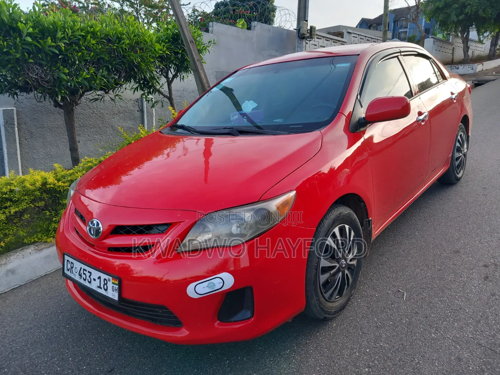 Toyota Corolla LE 4dr Sedan (1.8L 4cyl 4A) 2011 Red