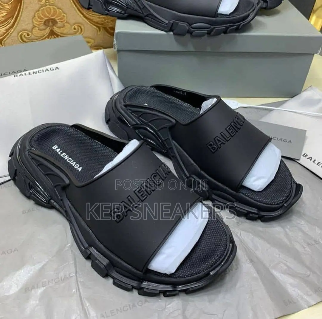 Balenciaga Track Slides Top Strap