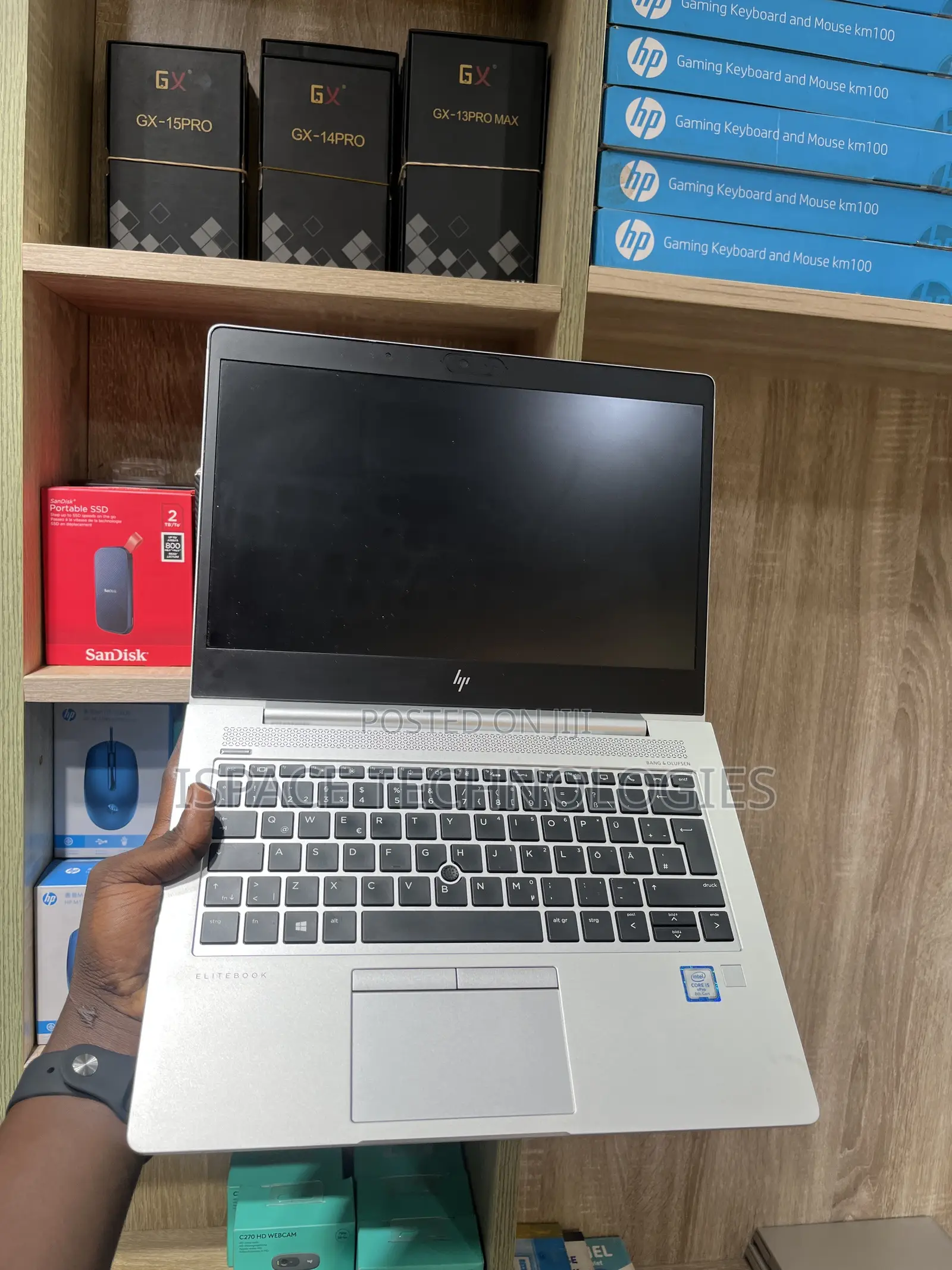 Laptop HP EliteBook 830 G5 8GB Intel Core i5 SSD 256GB