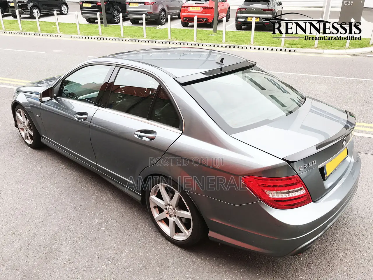C250 Roof Spoiler