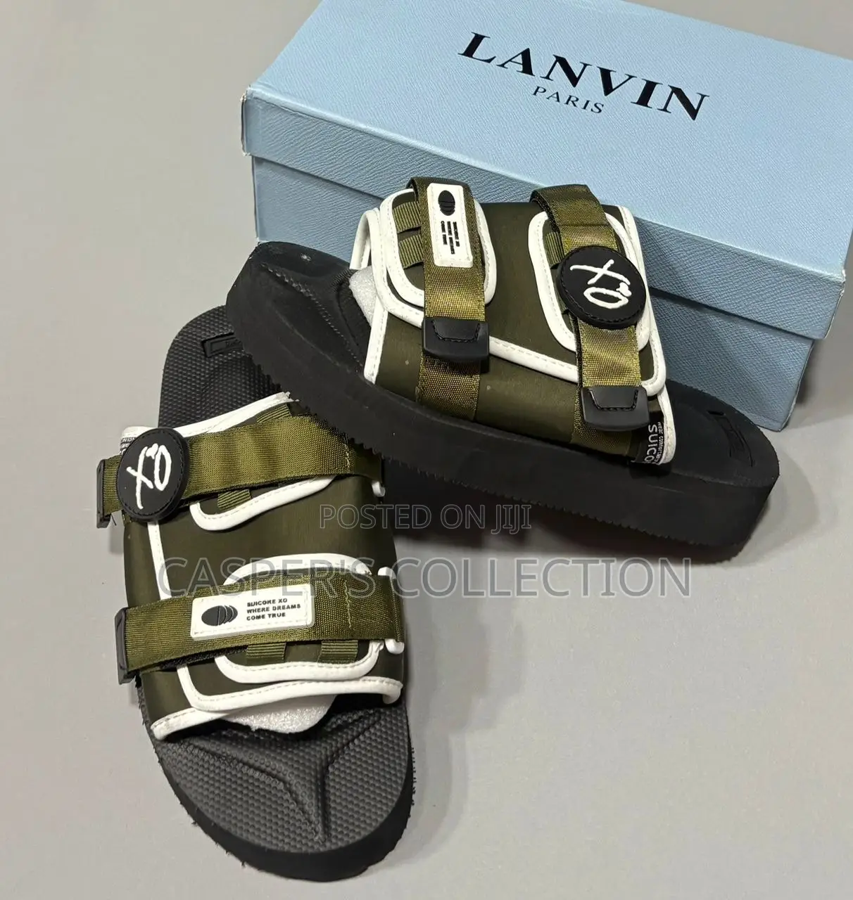 Suicoke X Xo Moto Slide Sandals