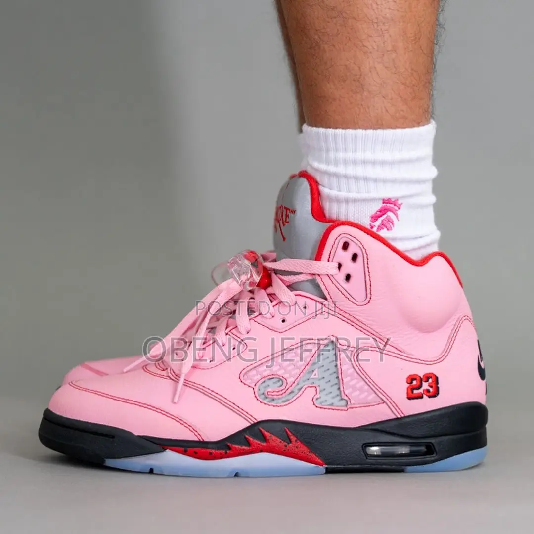 Original Jordan 5 Awake Ny Arctic Pink