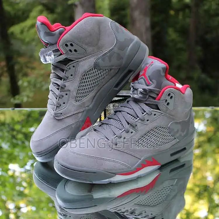 Original Air Jordan 5 Retro P51 Gray