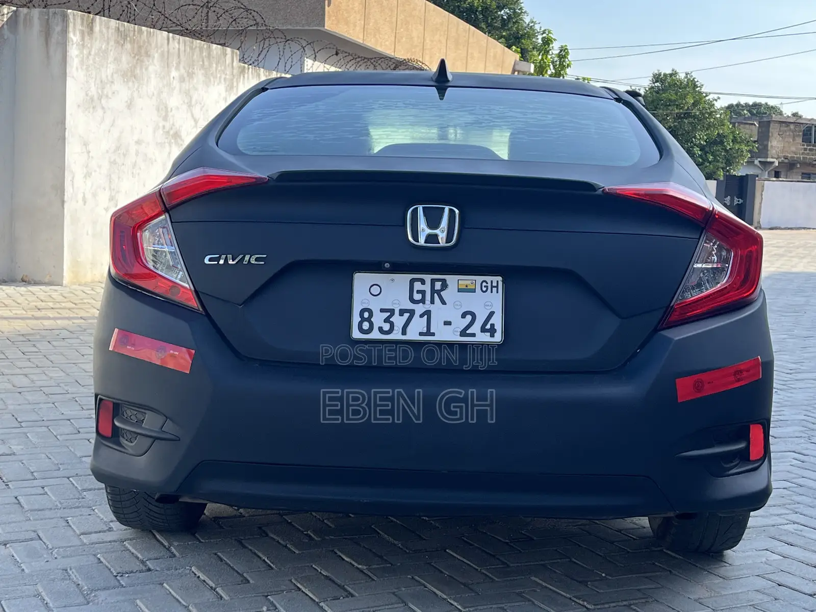 Honda Civic EX-L 4dr Sedan (1.5L 4cyl) 2017 Matt Black