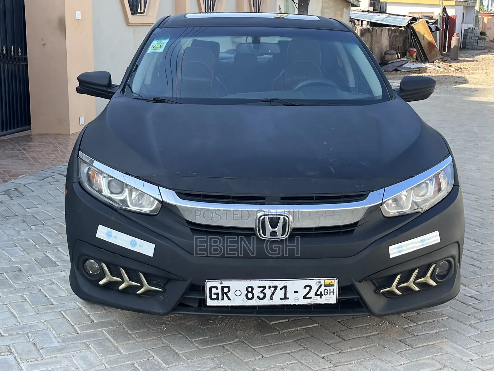 Honda Civic EX-L 4dr Sedan (1.5L 4cyl) 2017 Matt Black