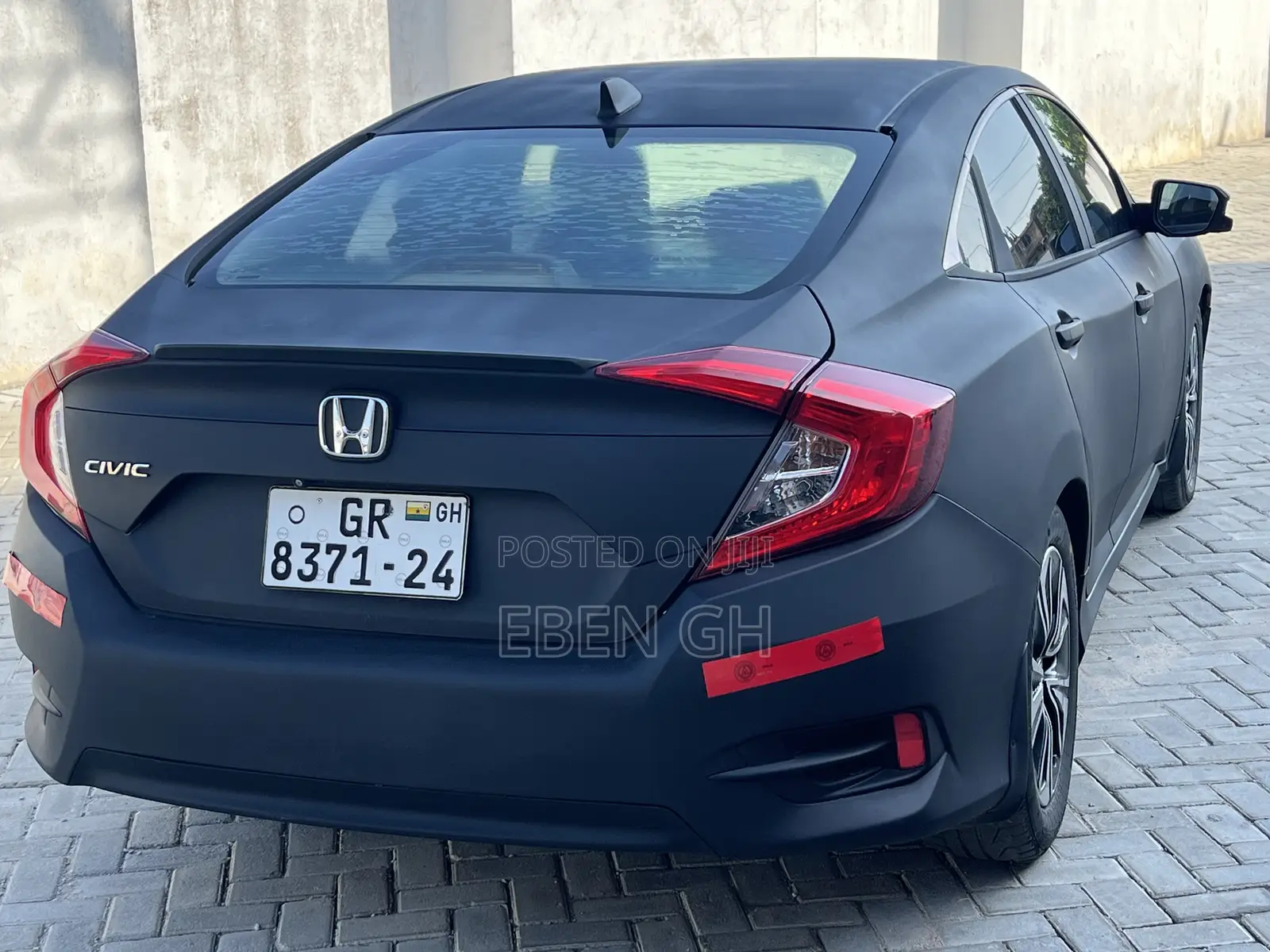 Honda Civic EX-L 4dr Sedan (1.5L 4cyl) 2017 Matt Black