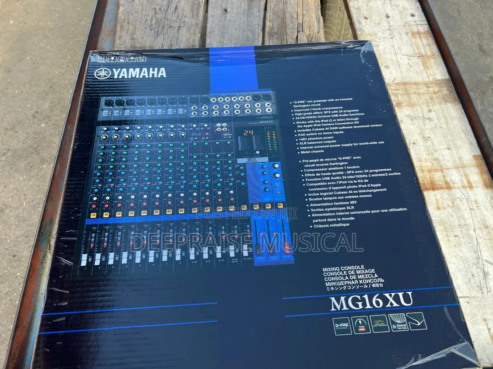Yamaha Mg16 Xu 16 Channel Mixer