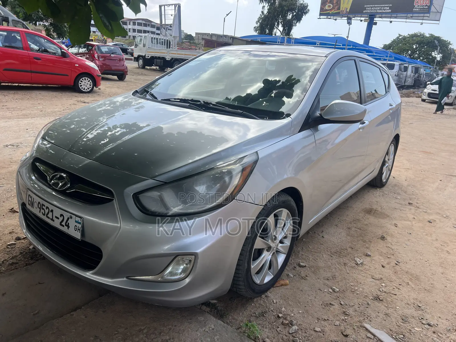 Hyundai Accent GS 4dr Hatchback (1.6L 4cyl 6M) 2015 Gray