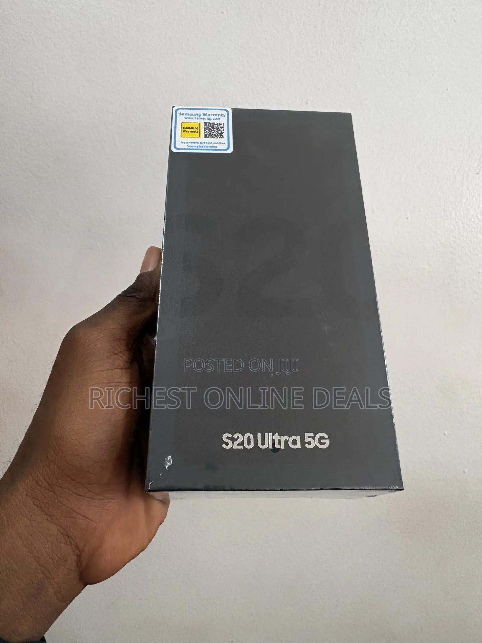 New Samsung Galaxy S20 Ultra 5G 128 GB Black