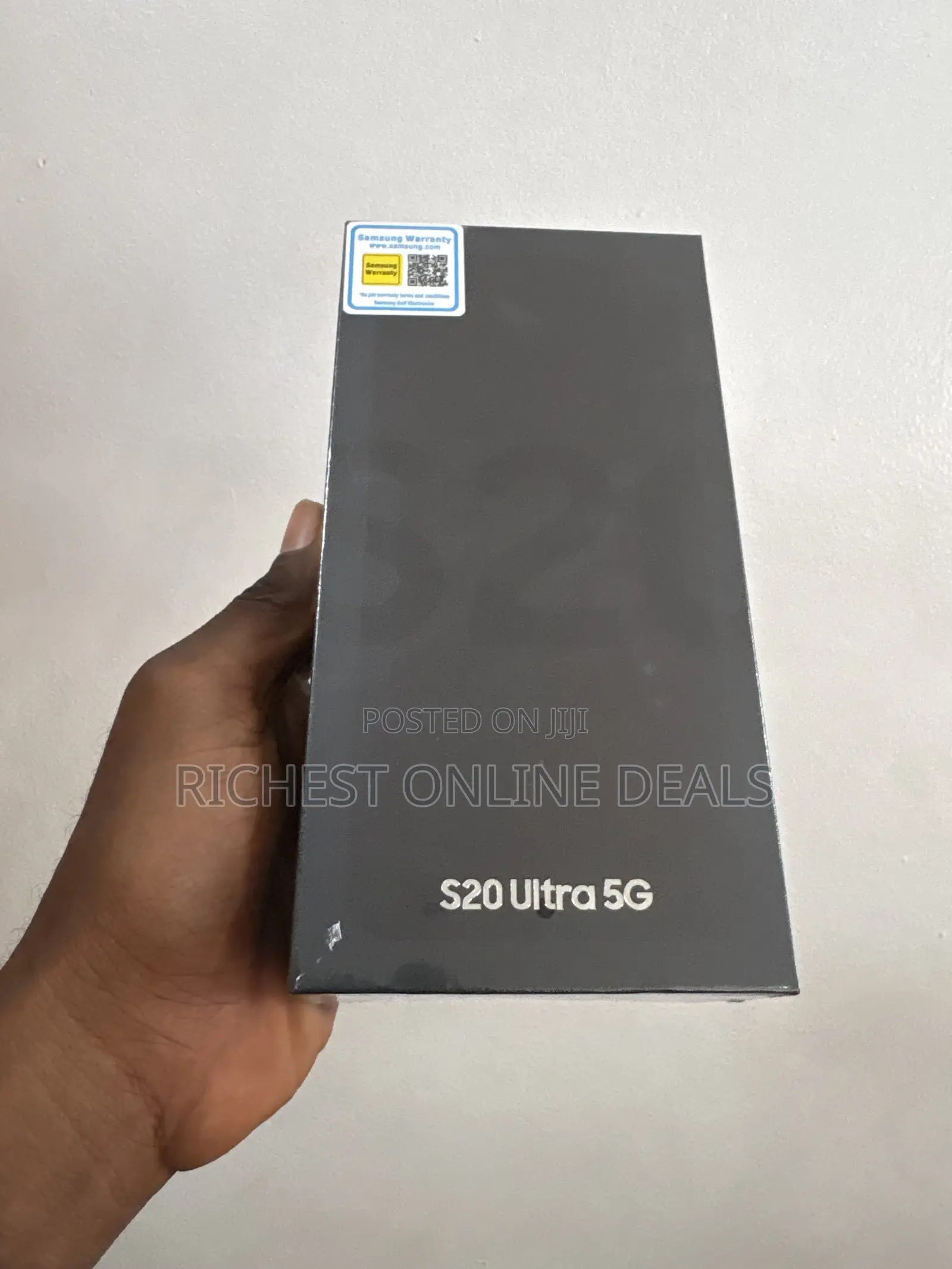 New Samsung Galaxy S20 Ultra 5G 128 GB Black