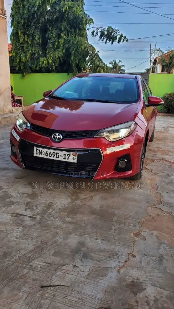 Toyota Corolla L 4dr Sedan (1.8L 4cyl 4A) 2015 Red