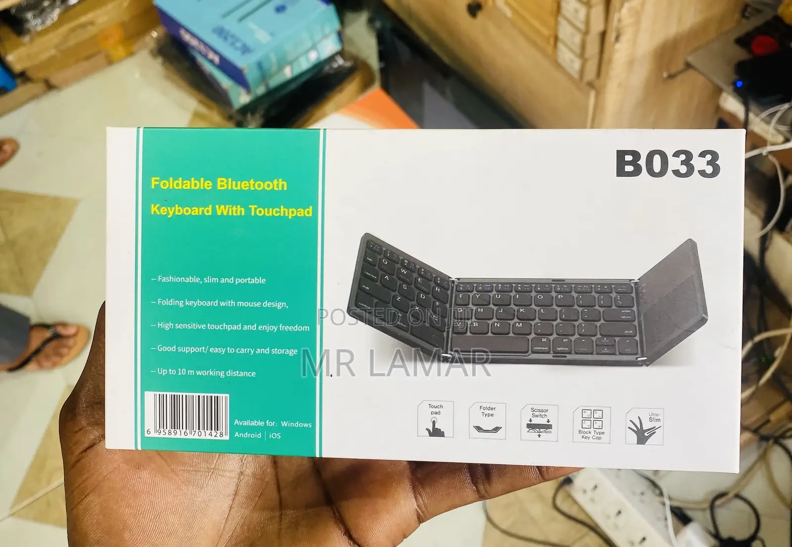Foldable Keyboard - Bo33