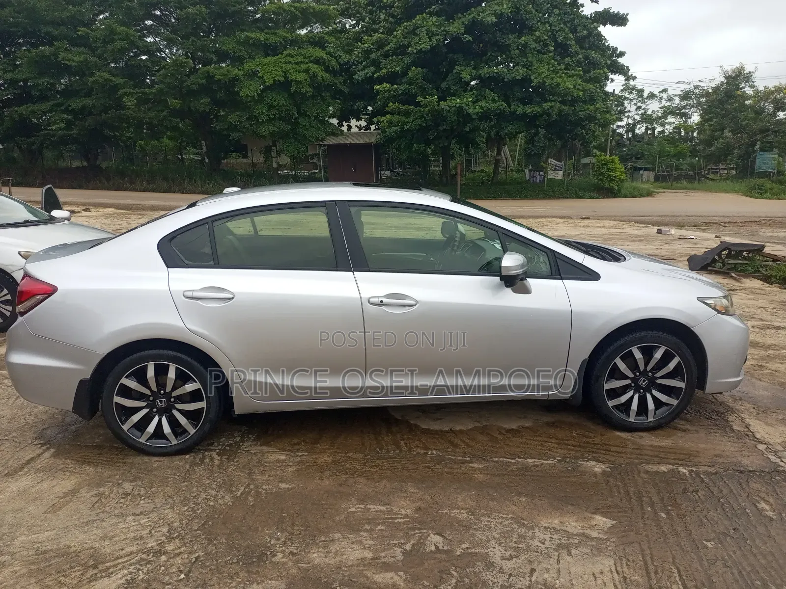 Honda Civic EX 4dr Sedan (1.8L 4cyl CVT) 2015 Silver