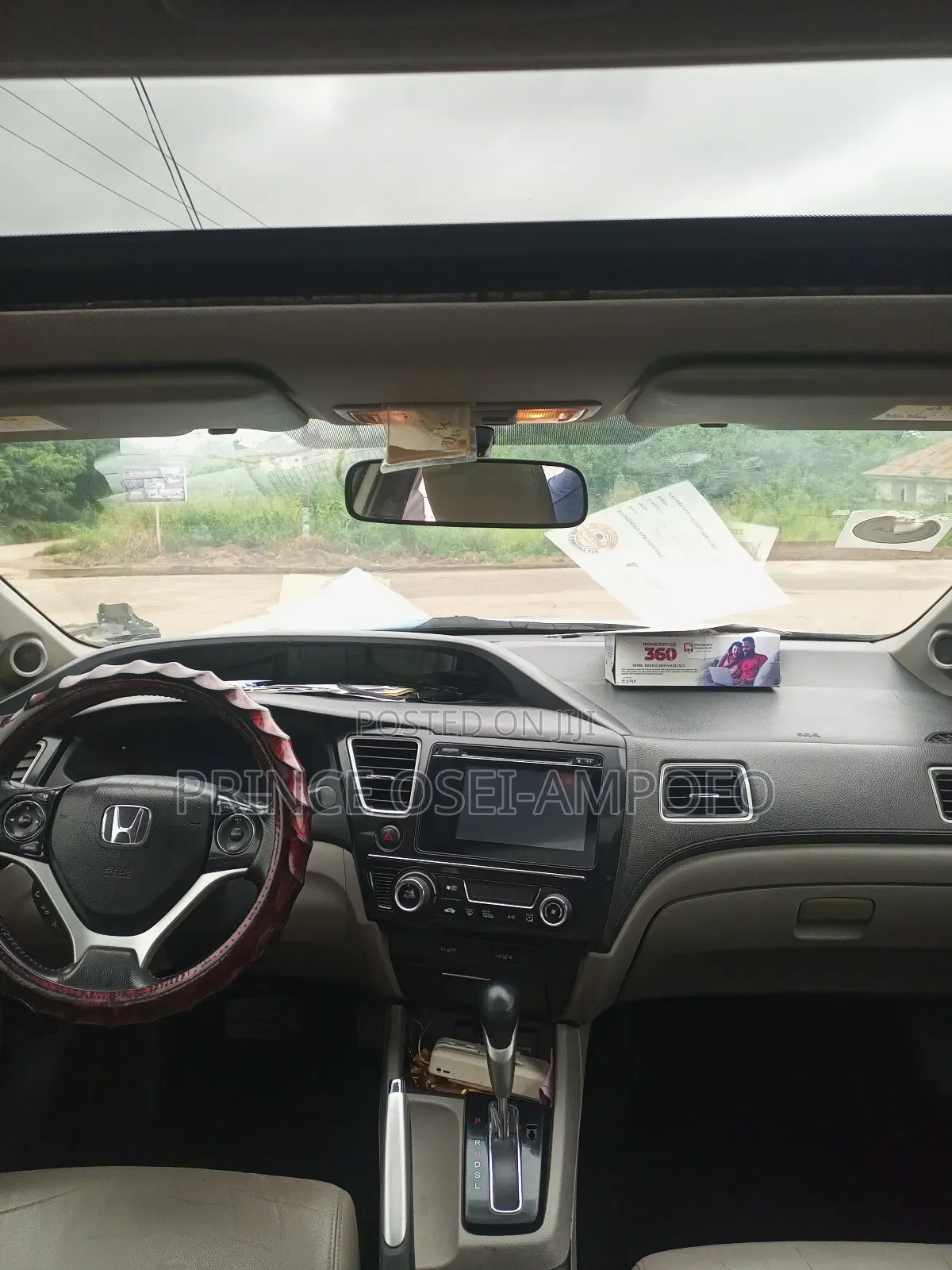 Honda Civic EX 4dr Sedan (1.8L 4cyl CVT) 2015 Silver