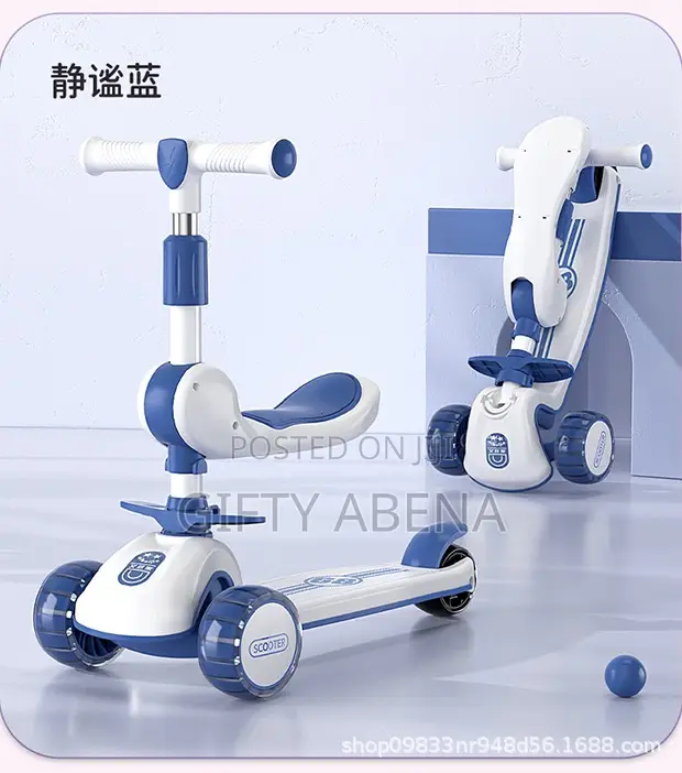 Kids Scooter With Plain and Disco Wheel