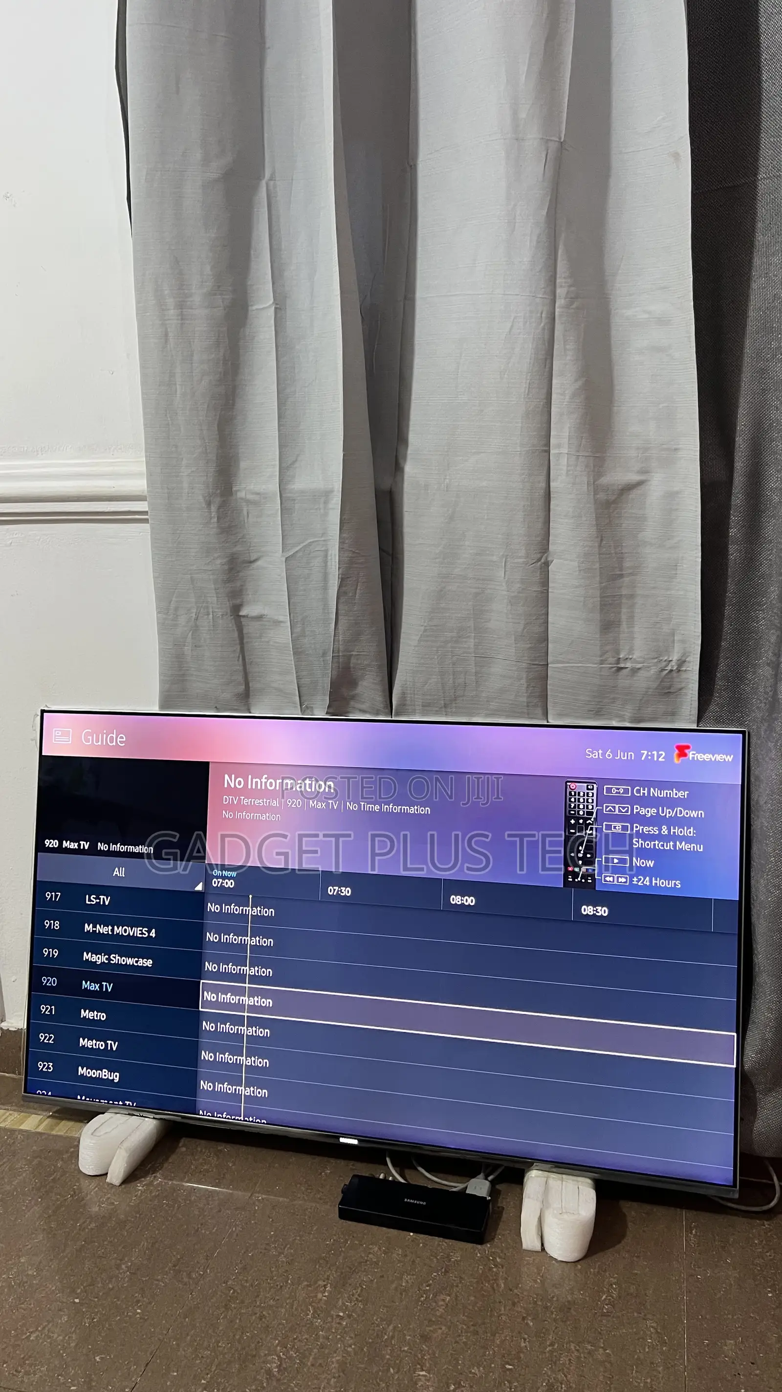 50” Samsung 120hz Super Qled Smart Tv From Germany