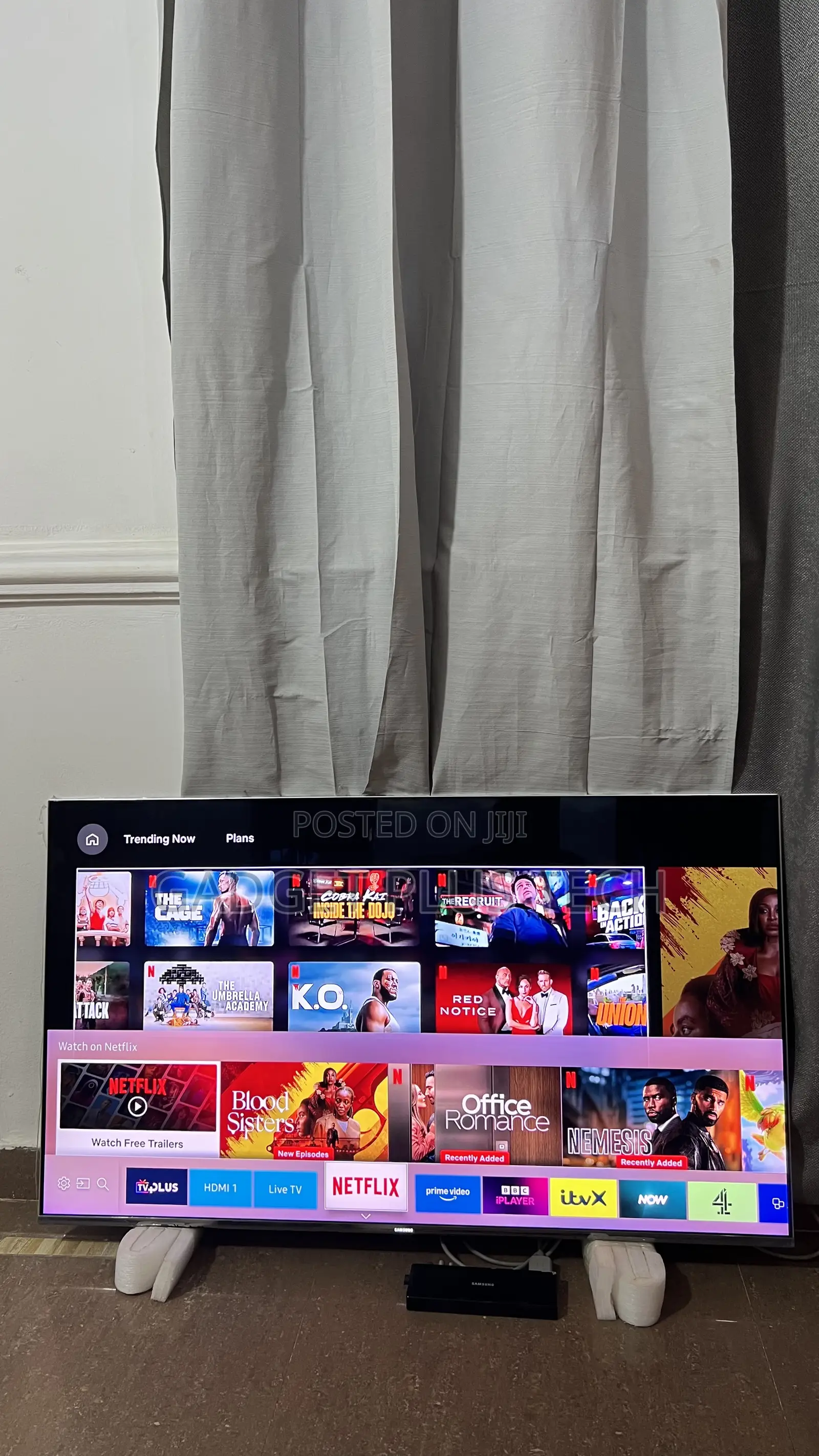 50” Samsung 120hz Super Qled Smart Tv From Germany