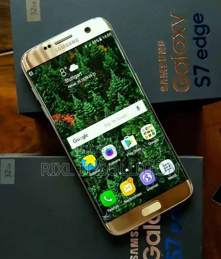 New Samsung Galaxy S7 edge 32 GB Silver