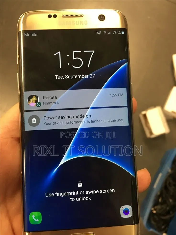 New Samsung Galaxy S7 edge 32 GB Silver