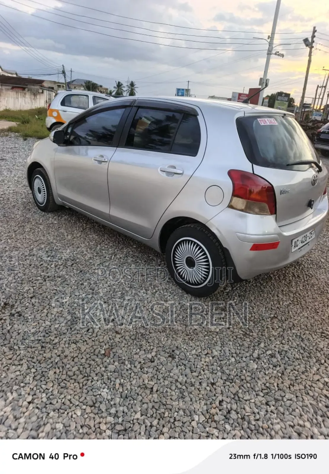 Toyota Vitz 2010 Gray