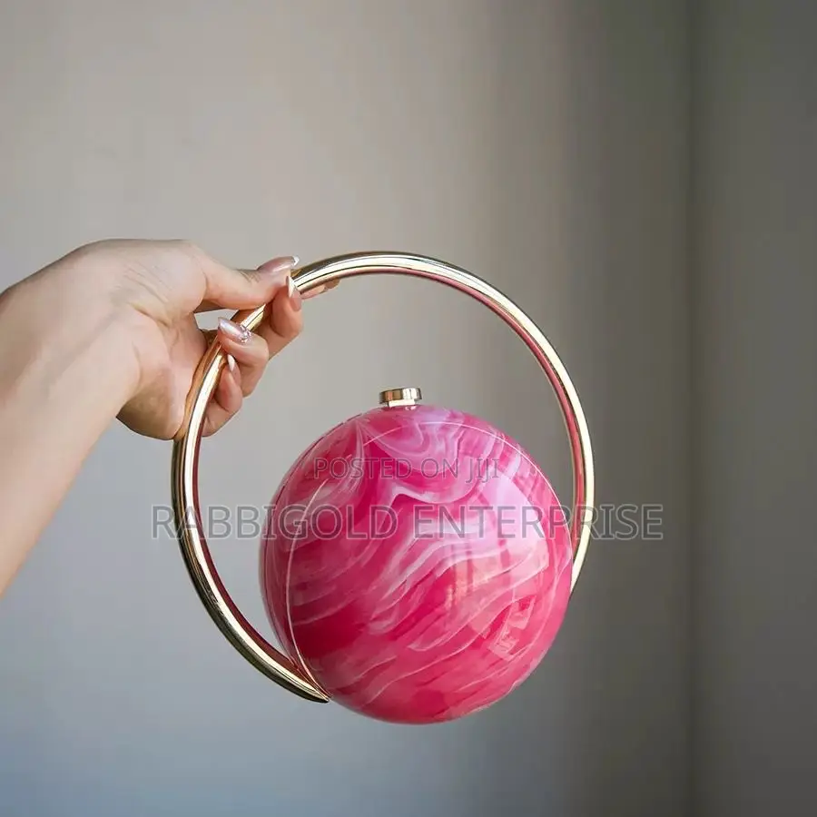 Marble Clutch Handbag