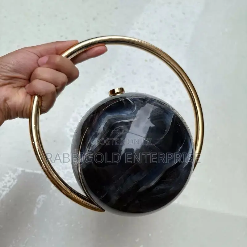 Marble Clutch Handbag