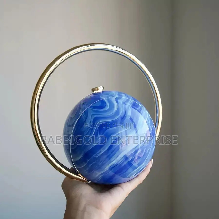 Marble Clutch Handbag