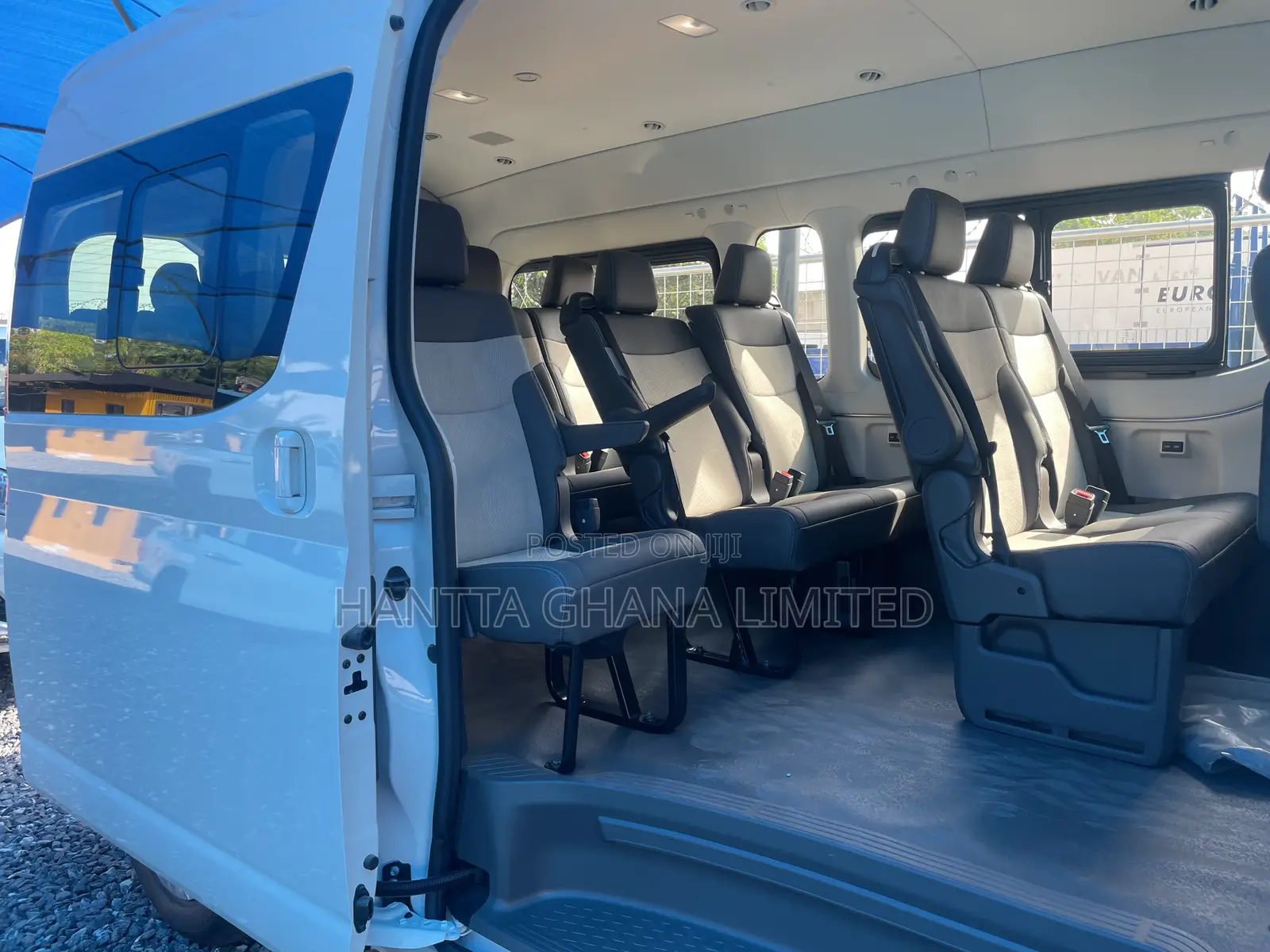 New Toyota HiAce 2025 White