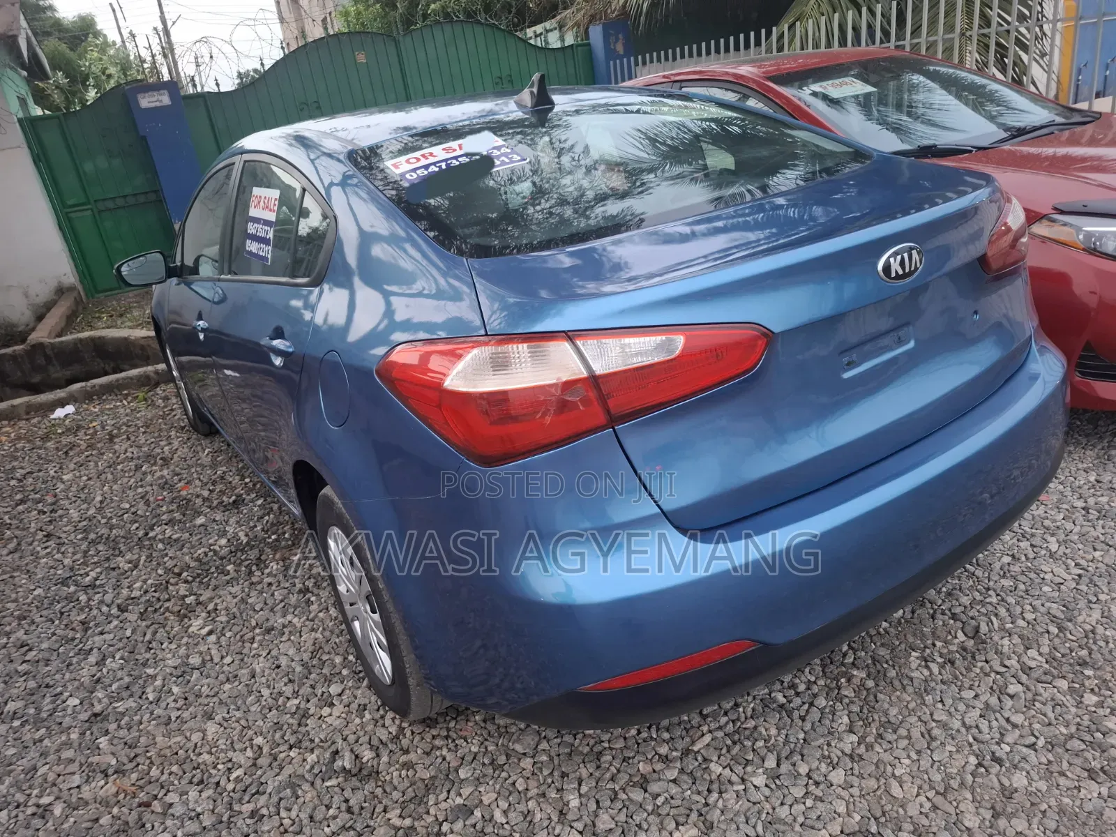Kia Forte EX Sedan 2014 Blue