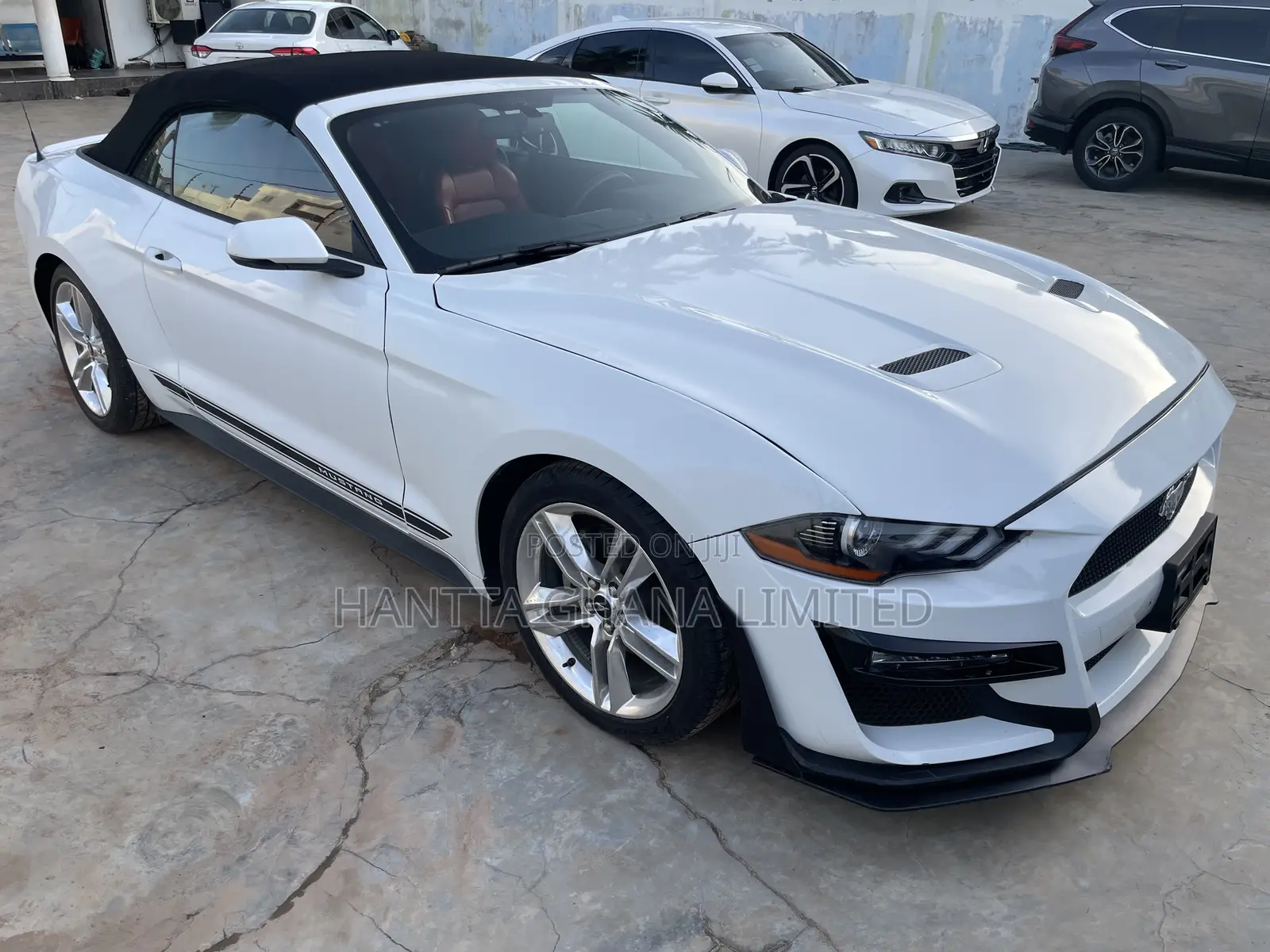Ford Mustang EcoBoost Premium Convertible 2019 White