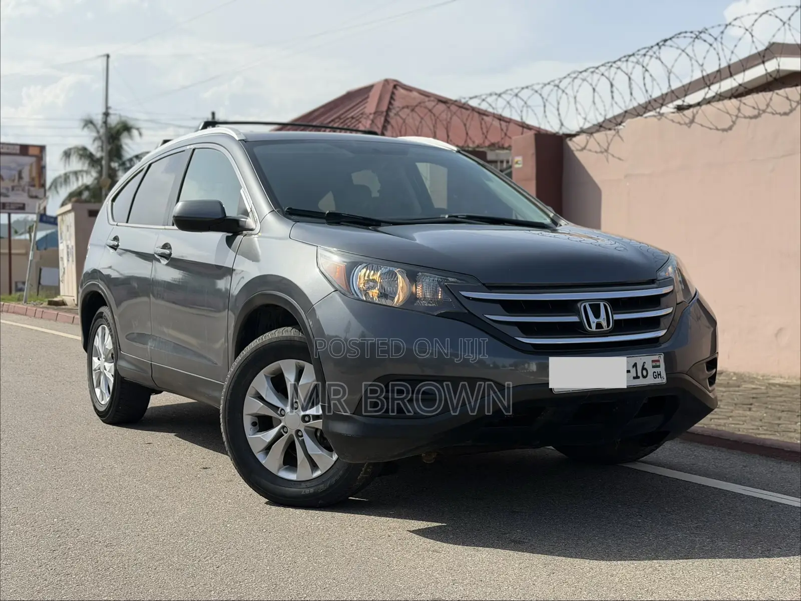 Honda CR-V EX-L 4dr SUV (2.4L 4cyl 5A) 2014 Gray