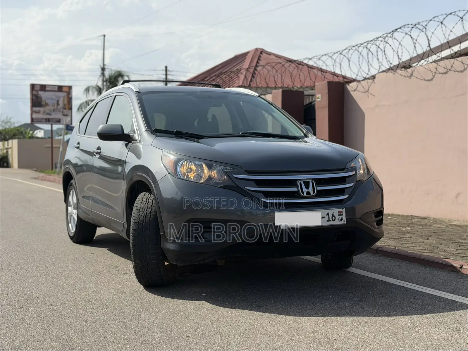 Honda CR-V EX-L 4dr SUV (2.4L 4cyl 5A) 2014 Gray