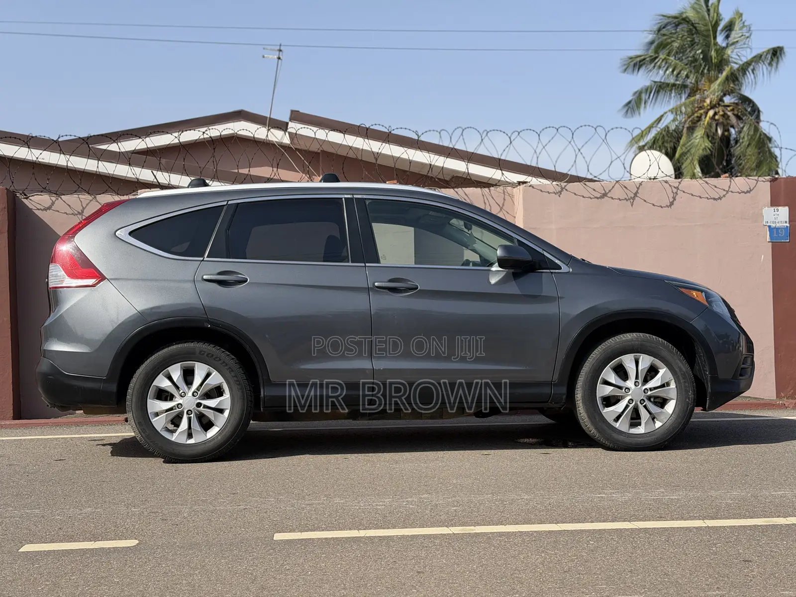 Honda CR-V EX-L 4dr SUV (2.4L 4cyl 5A) 2014 Gray